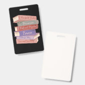 Jane Austen's Novels V Ausweis (Vorder- & Rückseite)