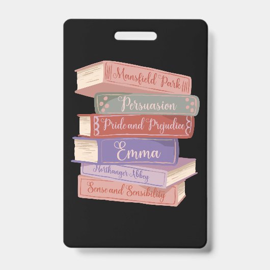 Jane Austen's Novels V Ausweis (Vorderseite)