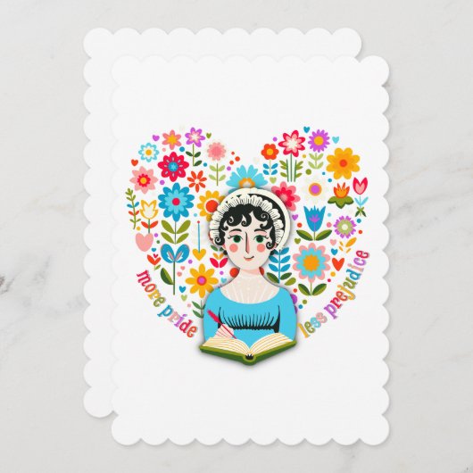 Jane Austen's Pride FOLK (2024) Einladung (Vorne/Hinten)