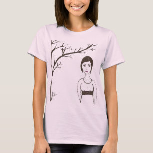Jane Austens Reis Porträt T-Shirt