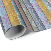 Jane Austens Romane Geschenkpapier (Rolleneckpunkt)