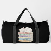Jane Austens Romane IX Duffle Bag (Rückseite)