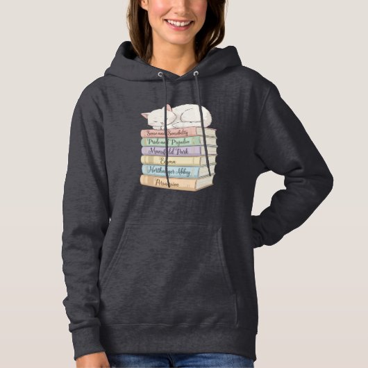 Jane Austens Romane IX Hoodie (Vorderseite)