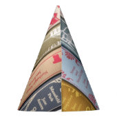 Jane Austens Romane Partyhütchen (Rückseite)