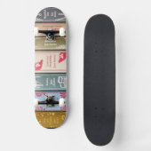 Jane Austens Romane Skateboard (Vorderseite)