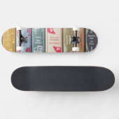 Jane Austens Romane Skateboard (Horizontal)