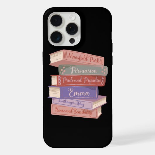 Jane Austens Romane V iPhone Hülle (Rückseite)