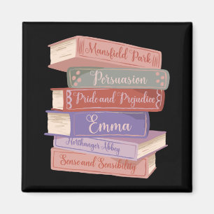 Jane Austens Romane V Magnet