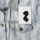 Jane Austens Silhouette Button (Insitu)
