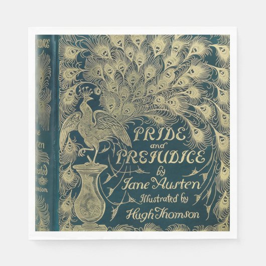 Jane Austens Stolz und Vorurteil Cover Serviette (Vorderseite)