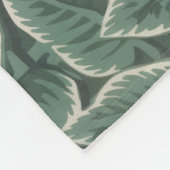 Jane Austens Tapete 'Home Leaf' Fleecedecke (Ecke)