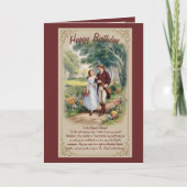 Jane Austin, Pride and Prejudice, Regencycore Karte (Vorderseite)