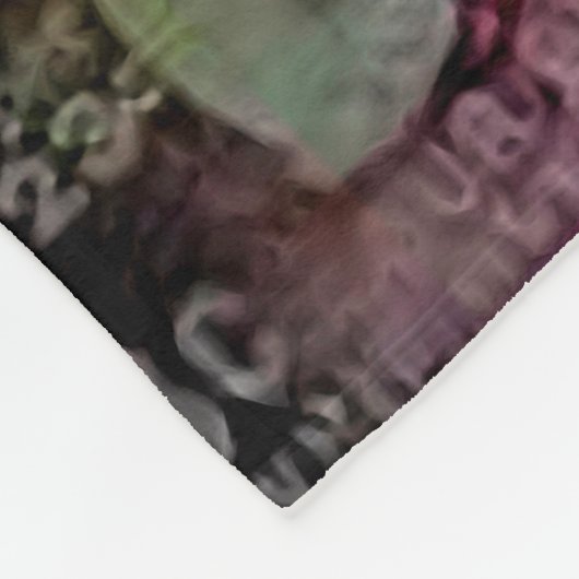 JANE AUSTIN SCHAUKELT Fleece Throw (Ecke)