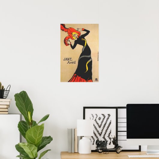 Jane Avril 1 Poster (Heimbüro)