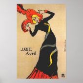 Jane Avril 1 Poster (Vorne)