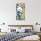 Jane Avril Dancing, c.1892 Leinwanddruck (Insitu (Schlafzimmer))