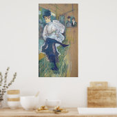 Jane Avril Dancing, c.1892 Poster (Küche)