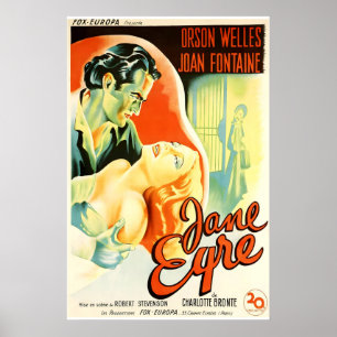 Jane Eyre 1943 POSTERDRUCK 40er Jahre Vintage Holl Poster