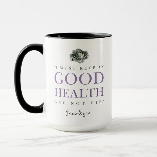 Jane Eyre - Behalten in Good Health - Cabbage Tasse (Links)