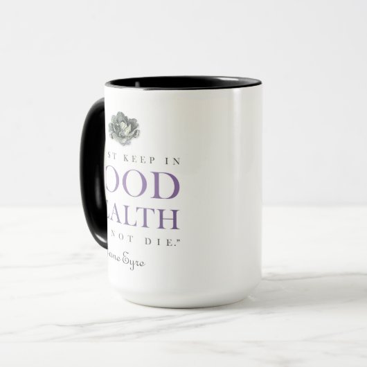 Jane Eyre - Behalten in Good Health - Cabbage Tasse (Vorderseite Links)