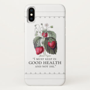 Jane Eyre - Behalten in Good Health - Erdbeeren Case-Mate iPhone Hülle