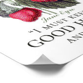 Jane Eyre - Behalten in Good Health - Erdbeeren Poster (Ecke)