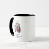 Jane Eyre - Behalten in Good Health - Erdbeeren Tasse (Vorderseite Links)