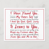 Jane Eyre Better Self Liebe Valentine (Vorderseite)