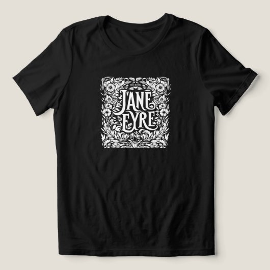 Jane Eyre Book Tri-Blend Shirt (Design Vorderseite)