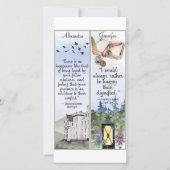 Jane Eyre Bronte Quotes Book Lover Gift Lesezeiche Karte (Vorderseite)