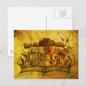 'Jane Eyre' Buch Postcard Postkarte (Vorne/Hinten)