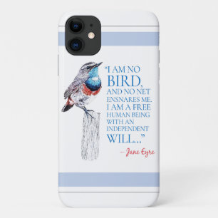 Jane Eyre - I Am No Bird - Blue Throated Bird Case-Mate iPhone Hülle