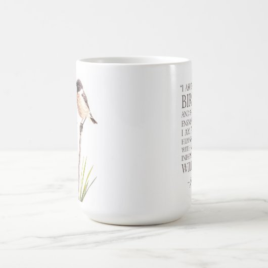 Jane Eyre - I Am No Bird - Brown Bird Kaffeetasse (Mittel)
