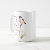 Jane Eyre - I Am No Bird - Brown Bird Kaffeetasse (Vorderseite Links)
