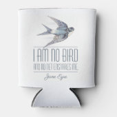 Jane Eyre - I Am No Bird - Flying Swallow Dosenkühler (Vorderseite)