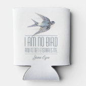 Jane Eyre - I Am No Bird - Flying Swallow Dosenkühler (Rückseite)