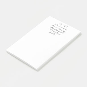 Jane Eyre I Am No Bird Quote Post-it Klebezettel