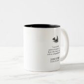 Jane Eyre - I Am No Bird quote Zweifarbige Tasse (VorderseiteRechts)