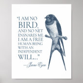 Jane Eyre - I Am No Bird - Schlucken Poster (Vorne)