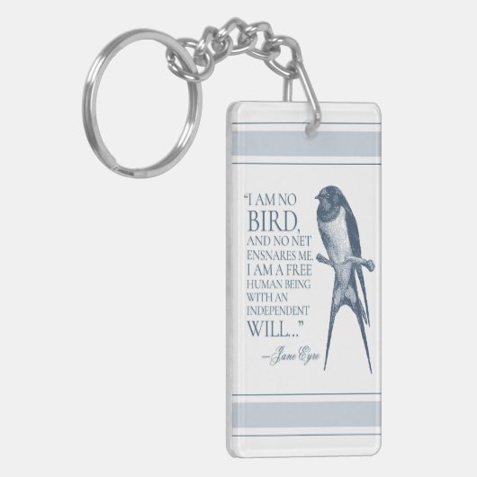 Jane Eyre - I Am No Bird - Schlucken Schlüsselanhänger (Vorderseite links)