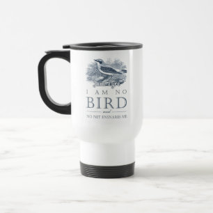 Jane Eyre - I Am No Bird - Vintager Vogel Reisebecher
