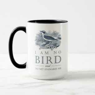Jane Eyre - I Am No Bird - Vintager Vogel Tasse
