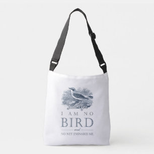 Jane Eyre - Ich bin kein Vogel - Vintage-Vogel Tragetaschen Mit Langen Trägern