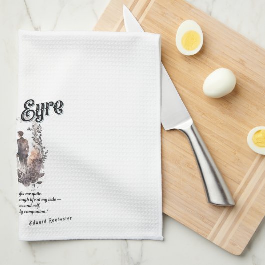 Jane Eyre Kitchtuch Geschirrtuch (Viertel Falte)