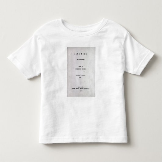 Jane Eyre Kleinkind T-shirt (Vorderseite)