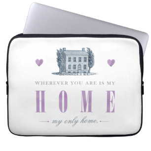 Jane Eyre - Meine einzige Zuhause - Haus Laptopschutzhülle