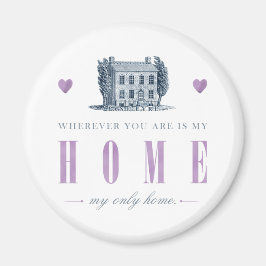 Jane Eyre - Meine einzige Zuhause - Haus Magnet