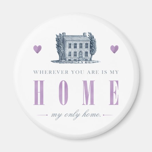 Jane Eyre - Meine einzige Zuhause - Haus Magnet (Vorne)