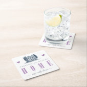 Jane Eyre - Meine einzige Zuhause - Haus Rechteckiger Pappuntersetzer (Vor Ort)