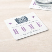 Jane Eyre - Meine einzige Zuhause - Haus Rechteckiger Pappuntersetzer (angewinkelt)